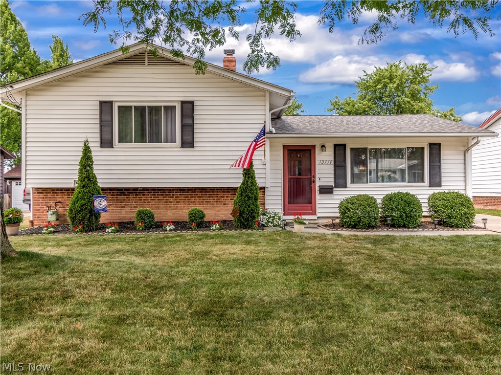 Take a LOOK at this meticulously maintain split level home, in the perfect location! This home has been family owned for three generations and it shows. The perfectly landscaped yard screams attention to detail and is just waiting to host all of your family cookouts. Inside the front door, you will be greeted with fresh neutral paint, plush carpeting, and vaulted ceilings. A formal living room offers lots of space for gatherings and opens perfectly into the dining room. The fully applianced kitchen is just off the dining room and provides plenty of cabinet space for any cook. Upstairs, the main bathroom has been given a facelift with new tile flooring, fresh paint, and more. Finishing off the third floor is three bedrooms. The basement boasts a finished family room/ theater room and an unfinished portion for storage. If thats not enough, more storage is available outside this home with an oversized 2 car garage and storage shed. Do not miss out on this home, you will regret it! Feature
