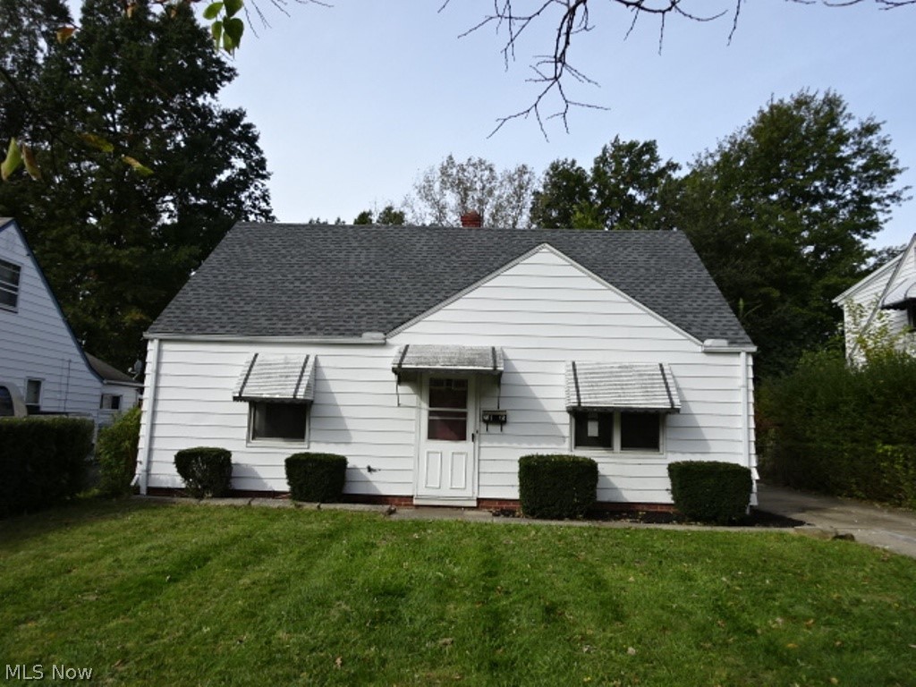 Three Bedroom dormered cape! Close to golf course, highway and shopping. UP dormer attic was finished into a nice Master Suite, some Knotty pine storage units. Family room off laundry room connects to one of the bedrooms.  Detached 2 garage, firepit in back yard and partially fenced area,  Property backs up to the high school.  This is a Fannie Mae homepath property!