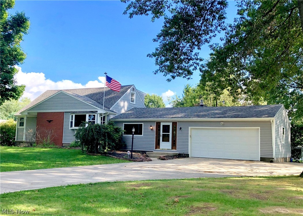 Great location with this Jackson Township home on nearly half acre lot!  Beautiful fenced backyard with large heated storage barn (24x14) includes 100 amp electric, gas furnace, attic and more.  Spacious room sizes here, family room with fireplace, gas logs sliding door to sun room and newer deck.  You'll love the updated kitchen with solid surface counters, tile back splash, appliances and beautiful cabinets. Two bedrooms on first floor and two bedrooms finished upstairs with new carpet.  Seller has made recent updates including; roof, windows, siding, deck, HVAC, kitchen, bath, some carpet, exterior motion lights and more.  As-Is, seller unable to make requested repairs. Make Offer!