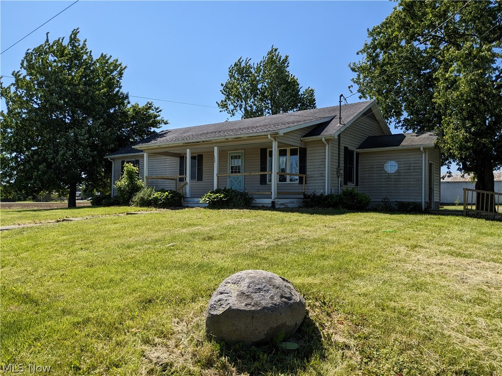 Have you ever wanted to own a mini farm to have animals, here is your chance! Or are you a car buff-4 plus garage with power and heater. This 3-bedroom ranch offers 2 baths plus additional bath in full unfinished basement. Fantastic back covered porch. All appliances stay. Laundry on first floor. So many possibilities just waiting for you!

Property is being sold "as is", seller will not make repairs. Pre-approval or Proof of Funds Required. Buyer is responsible for all due diligence and inquiry of all property information and condition. Owner Occupancy Restrictions may apply. Call for your private showing. Equal Housing Opportunity. HUD Case# 415-016428