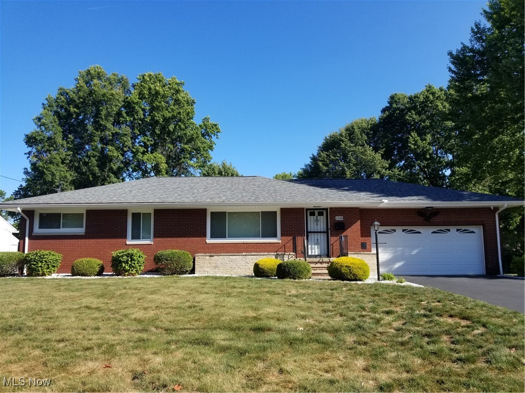 Just what you have been waiting for... this beautiful brick RANCH home that has been meticulously maintained & nicely updated throughout!
The home features a nice size formal LR, Kitchen with ceramic tile floor, Dining area, Full bath with tub/shower, 3 BD's all with carpet, ceiling fans & dbl closets.  Full waterproofed basement with laundry, full bath (shower stall), and workbench.  Enjoy the enclosed back porch Spring, Summer & Fall!  New shed 2019, HWT 2023, New roof & gutters 2019, House windows 2023, New cement patio 2022 & more!  Neutral decor throughout & Move-In Ready!