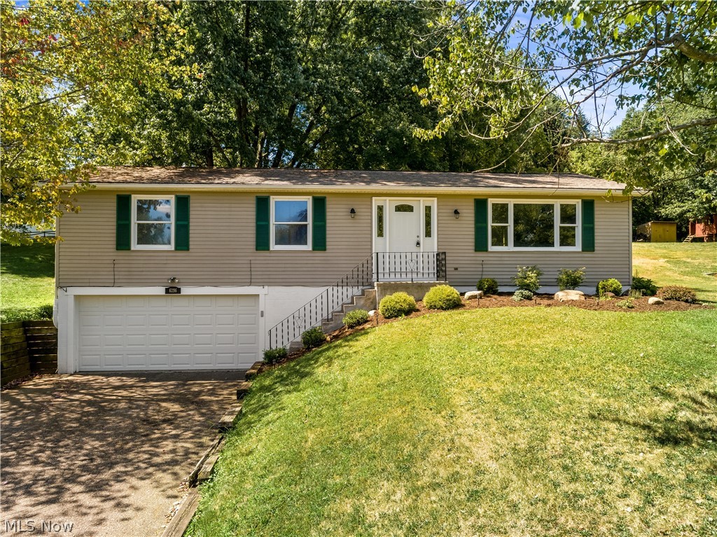 Welcome to 6296 Redbird Terrace, New Franklin ~ Ranch home with 3 bedrooms 1.5 bath on 1/2 acre lot! 2 car garage. New forced air furnace, central air, and front door 2020. Kitchen updated with laminate flooring, cherry cabinetry and granite counters. Updated baths.  Deck off back. Freshly painted inside and out.  Dont miss out on 6296 Redbird Terrace, New Franklin!