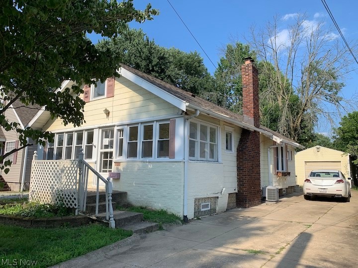 Great potential in this quaint Ranch style Ellet home!!! Fireplace in living room and open to formal dining room!!! Large enclosed front porch and basement; possible 3rd bedroom/additional living space in walk-up attic area!!! This property is eligible under Freddie Mac First Look Initiative through 9.11.19.