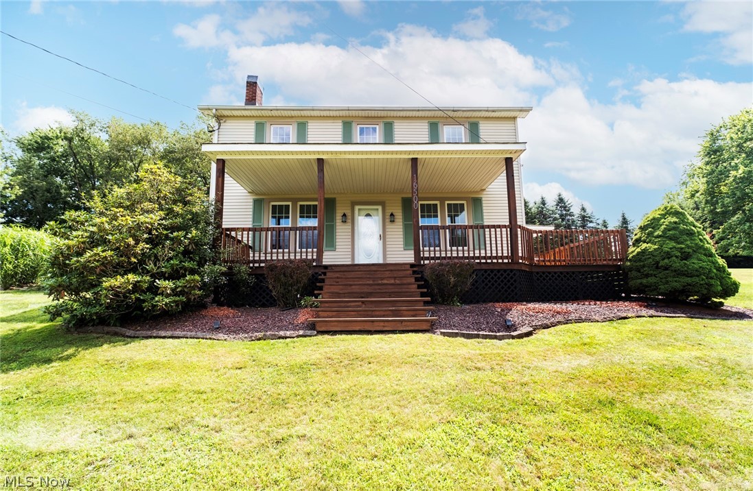 Welcome to this one-of-a-kind property offering over 3,000 square feet of versatile living space on 1.56 private acres! With 5 bedrooms, 3.5 bathrooms, and a 3-car detached garage, this home is designed to accommodate multi-generational living, a home-based business, or anyone looking for room to spread out.
The main level features an incredible mother-in-law suite complete with its own primary bedroom, full kitchen, and spacious living area, creating endless possibilities for extended family, guests, or a private workspace. The main floor also offers a second full kitchen, convenient laundry room, half bath, formal dining room, and a warm, inviting family room with a fireplace.
Upstairs, you'll find three additional bedrooms, a spacious primary suite with a beautifully updated walk-in closet featuring custom closet systems, and two full bathrooms, including one with a relaxing jetted tub.
Recent updates include fresh neutral paint throughout, recessed lighting, pocket doors, and two new water heaters (2023). Outside, enjoy the benefits of a new French drain system, expansive front porch, side patio perfect for entertaining, and the impressive 3-car detached garage.
As an added bonus, the lawn mower with snow plow attachment and snow blower are included with the sale, making year-round maintenance a breeze.
This unique property combines space, flexibility, and thoughtful updates in a peaceful setting—an opportunity you won't want to miss!