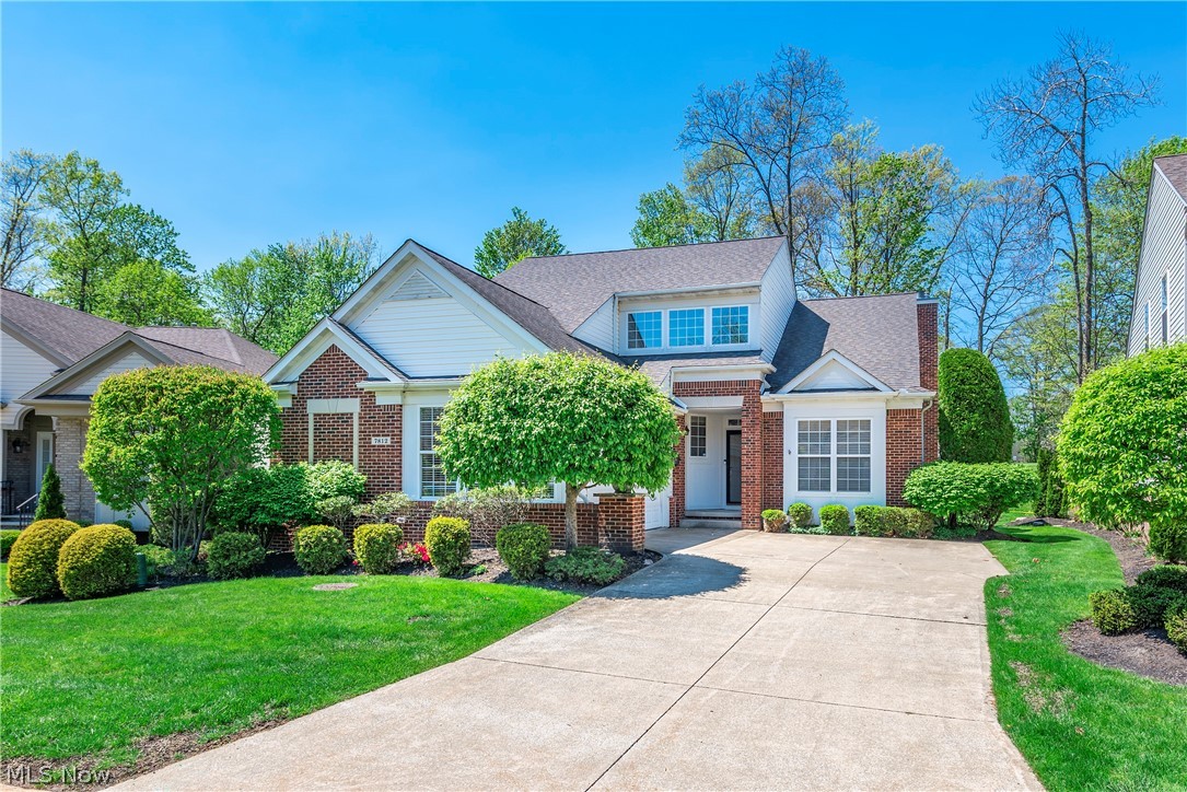 Enjoy living above par in this premier golf course location, tucked away on a quiet cul-de-sac with wooded rear views overlooking Quail Hollow Country Club. Whether you are enjoying your morning coffee or hosting a summer cookout, the Trex deck is the perfect place to take it all in. This stunning free-standing 3-bedroom, 2 full and 1 half bath condo in the highly desirable Eagle’s Club at Quail Hollow offers a carefree lifestyle and has been well maintained inside and out, complete with an attached two-car garage. Step inside through the two-story foyer, where hardwood flooring in the entry and kitchen areas makes a great first impression. The main living area offers an open, comfortable layout with a spacious great room featuring a gas fireplace and easy flow into the eat-in kitchen. The kitchen is nicely updated with granite countertops, a newer backsplash, stainless steel appliances, and plenty of cabinet space. Just off the kitchen, the morning room is one of the best spots in the home, offering peaceful wooded views of the golf course year-round and direct access to the deck. The first-floor primary suite features vaulted ceilings, a large two-sided walk-in closet, and an updated private bath with modern finishes and a separate shower. The main level also includes a convenient half bath, first-floor laundry, and access to the attached two-car garage. Upstairs, you will find two generously sized bedrooms, a full bath, and an open loft that works well as a family room, home office, or flex space. The unfinished lower level offers excellent storage and is already plumbed for a future bathroom, giving the next owner an easy opportunity to add additional living space if desired. If you have been waiting for low-maintenance living with beautiful golf course views in one of the area’s most sought-after communities, this is one you will not want to miss.