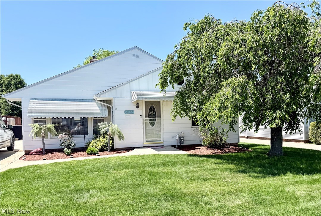 Charming 3-Bedroom Ranch in Willowick – Move-In Ready!
Welcome to this well-maintained 3-bedroom, 1-bath ranch offering easy one-floor living in a desirable Willowick neighborhood. With over 1,250 sq. ft., the home features abundant natural light throughout the main living spaces.
The inviting layout includes a spacious living area and a bright eat-in kitchen with plenty of room for daily dining and entertaining. All three bedrooms are comfortably sized, complemented by an updated full bathroom with modern finishes.
Step outside to enjoy a stamped concrete patio featuring a covered structure with electrical service—offering a versatile outdoor space for seating, gatherings, or future customization. The fully fenced backyard provides privacy along with space for pets, play, or gardening. A detached two-car garage and paved driveway offer convenient parking and storage.
A well-cared-for ranch offering comfort, flexibility, and a great opportunity—don’t miss your chance to make it yours!