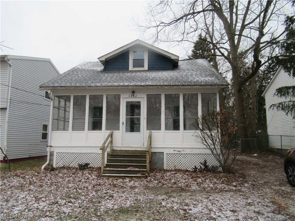 Just Updated Adorable Cape Cod. 3 bedrooms up , all with Updated bathroom and kitchen , all neutral colors. The first floor has a spacious living room . The kitchen is HUGE with large eating area and sliding glass doors that open to the deck that overlooks deep fenced in yard with fire pit. Lots of natural light. The enclosed front porch is a delightful place for summer evenings.