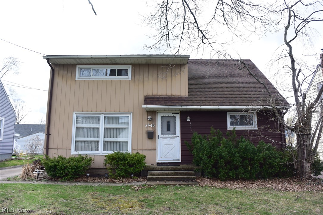 Being sold "AS IS".  One owner home.  Dates are approximate: House and garage roof shingles 2010.  Electric, gas and water are not on.  Seller will not turn on.  CASH ONLY!  No Cuyahoga Falls storm water inspection.  Not a bank owned or short sale.  No Renovation loans.