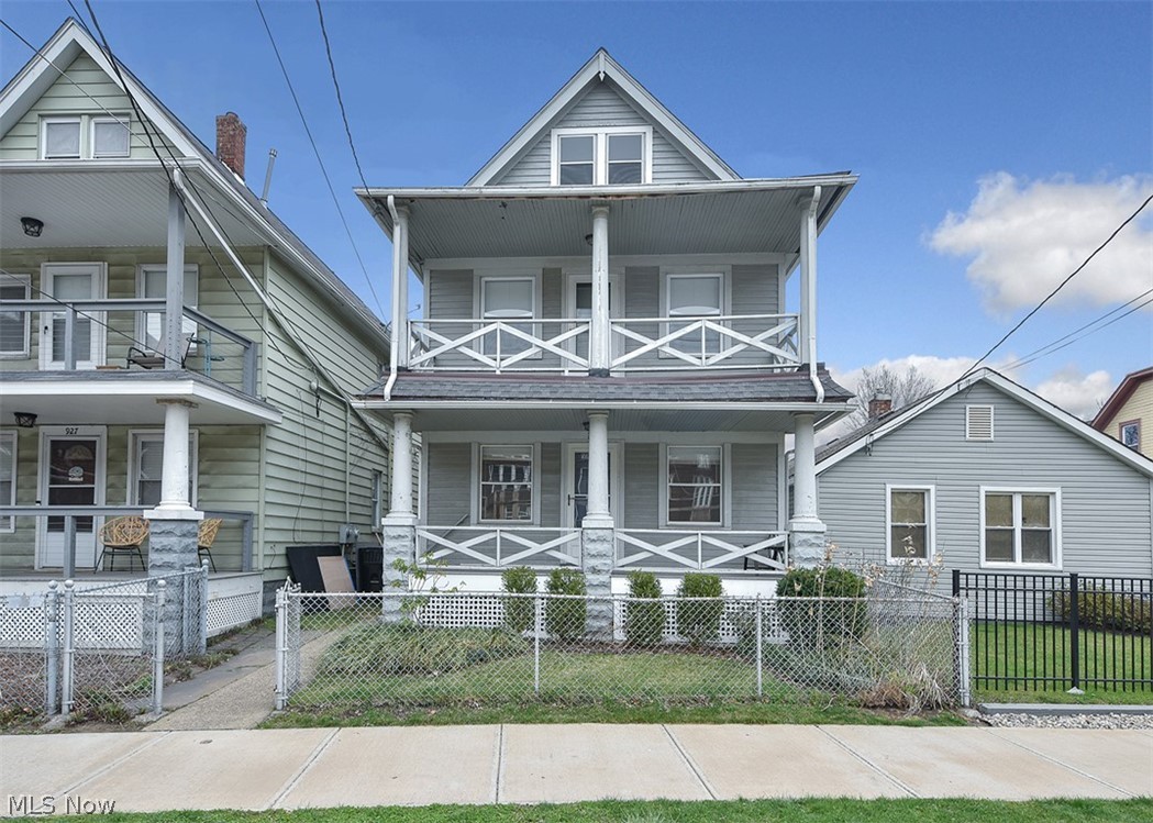 Turn-key duplex in the heart of Tremont, featuring updated kitchens/baths and renovations throughout such as lighting, ceiling fans, windows, etc.   The spacious front porch on the first floor opens into a large, living/dining room with an open floor plan.  The second floor, with all new appliances, offers a formal dining room and living room, which leads to the 2nd floor porch overlooking Tremont.   Both units include a bonus room ideal for an office, play space or additional living area.  Add barn or French doors and convert each floor to a 2 bedroom suite.  Just painted and ready for occupancy, this home is an amazing investment opportunity, or live in one and rent the other.  Shared laundry in the lower level, and a third floor for extra storage, featuring workout equipment that will remain at buyer's request.  City living in Historic Tremont with parks, recreation, award-winning restaurants, boutique shops, art-scene and more... all minutes from downtown.
