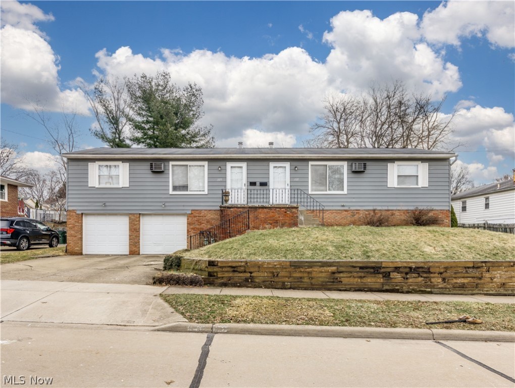 Nice twinplex  in very good condition on a double lot. 1727 has a large living room and an eat in kitchen with laminate wood floors,2 bedrooms and one full bath plus the laundry room, an extra storage closet  and  a rec room in the basement. 1729 is the same floor plan upstairs with an updated kitchen and a new furnace in 2019 and a laundry area  in the basement. Both units have newer stoves, refrigerators and wall AC units. The living rooms are 16 x 12. Kitchens 11x11. Bedrooms: 13 x 9 and 11 x 14. The rec room in 1727 is 18 x 11. The two car garage is attached. The backyard is spacious and fully fenced with a shed. Convenient to the highway and shopping. Don't delay, call today!
