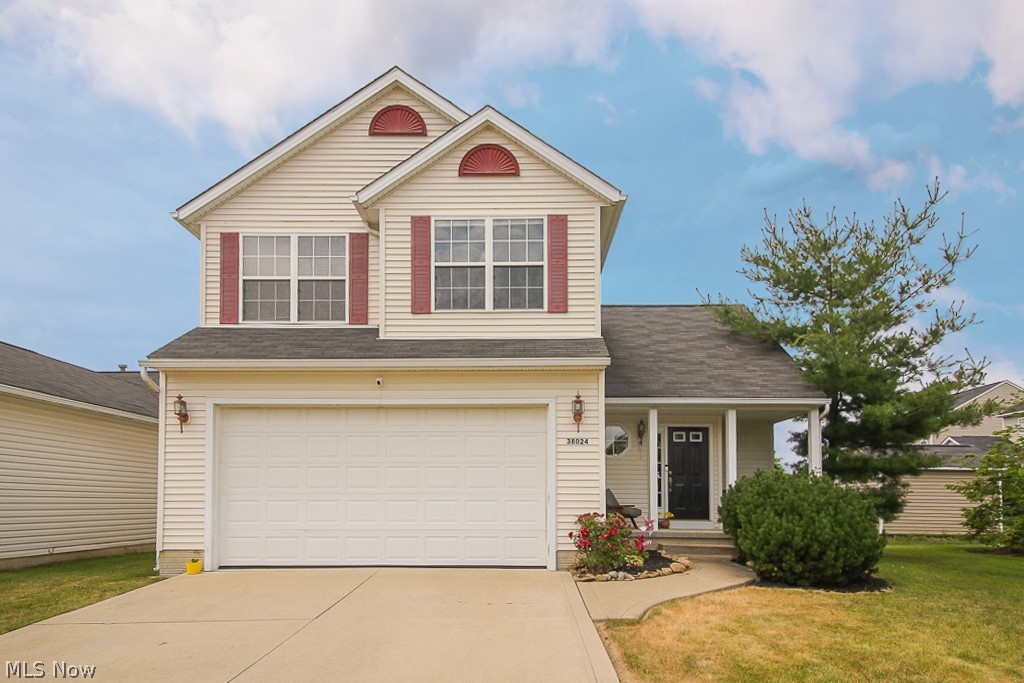 The Pride of home ownership shines in this 3 bedroom 3 and a half bath bath Colonial in Meadow Lakes. Huge kitchen with breakfast bar, Pantry and open to the views of the fireplace and soaring ceilings of the great room. Vaulted ceilings and a fireplace in the Great room open to the kitchen and adjoining Bonus/Morning room, perfect for play, work,, or a quiet place to read a book.  Vaulted foyer with unique spindled staircase take you to the generous Master bedroom with New Luxury vinyl Plank Flooring ,walk-in closet, and Master Bath with an oversized tub.  Second Floor laundry an additional full bath and 2 bedrooms, both with New Vinyl Plank flooring, round out the second floor.  Full Basement, Features Tons of storage, Finished rec room with new Luxury Vinyl Plank Flooring, and A full bath ! Relax on the front porch and admire the mature landscaping or Entertain on your expansive waterfall composite deck added in 2017. Full fenced in yard for privacy and the playset stays! all with a