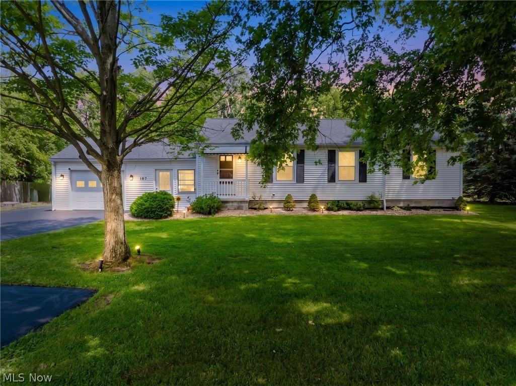 Welcome to 107 Cooper Foster Park Road in Amherst, where over an acre of property, extensive updates, and incredible garage space come together to create a truly unique opportunity. Situated on 1.07 acres, this 3 bedroom, 1.5 bath home offers 1,204 square feet of comfortable living space with room to enjoy both inside and out. The spacious living area serves as the heart of the home, offering plenty of room to relax, entertain, and create lasting memories. Recent updates to the kitchen, baths, electrical, lighting, and mechanical systems make it easy to move in and start enjoying everything this property has to offer. The lower level provides valuable additional space and endless possibilities. Whether you're envisioning a recreation room, home office, workout area, media room, or additional living space, you'll appreciate the opportunity to make it your own. Step outside and discover what makes this property truly special. With more than an acre of land, there's room to spread out and enjoy the kind of outdoor space that's becoming increasingly difficult to find. An established garden area is already in place, while an additional storage building offers endless possibilities for storage, hobbies, a workshop, or your next creative project. The standout feature is the newly built 24' x 28' detached garage completed in 2026. Featuring a natural gas heater, workshop space, attic storage, oversized insulated garage door, smart garage door opener, and abundant lighting, this is far more than a place to park. Whether you're a car enthusiast, woodworker, hobbyist, contractor, or simply need exceptional storage space, this garage delivers possibilities that are difficult to find. Properties offering over an acre of land, extensive improvements, room to grow, and a garage of this caliber are rarely available in Amherst at this price point. Schedule your private showing today.