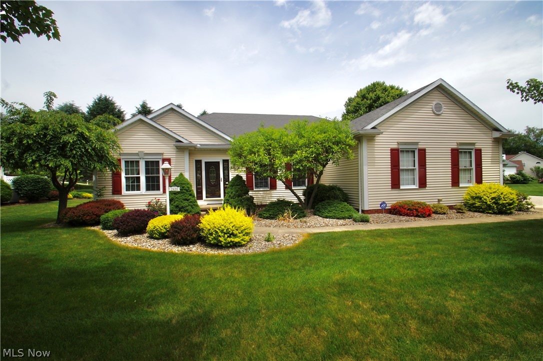 All one floor living! Here’s a chance to own a wonderfully built 3 bedroom, 2.5 bathroom Ranch, located in North Canton/North Canton schools. Well taken care of and immaculately maintained. With its open floor plan and easy flow, this one is a must see. Gas Fireplace (with remote) in the great room, all wood enclosed sunroom and large outdoor patio with electronic shades. Partially finished lower level includes a 1/2 bath. Nice corner lot and just minutes from Cleveland Ave. Don’t miss this one!