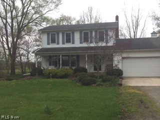 This well maintained 4 bedroom, 2.5 bath colonial is nestled back on a treed 4.27 acre lot. The eat-in kitchen has been updated with new lighting, cabinet arrangement, and painted.  The cozy family room with wood-burning stove has been painted and has new flooring.  Sliding doors off the family room lead to the private deck that was pressure washed and painted in 2018.  The office and half bath have been painted and updated and an additional laundry area was added in 2018.  Spacious living room with large window overlooking the front yard. The freshly painted master bedroom is located on the second floor.  Three additional newly painted bedrooms and 2 full baths complete the second floor.  The partially finished basement has been painted and new flooring installed in 2019. The finished area of the basement is approximately 300S/F.  Basement has a waterproofing system.  A/C 2018.