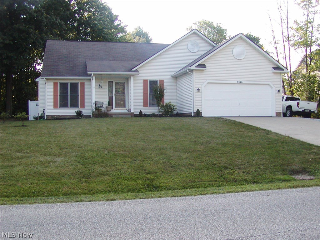 Lot 80 X 250. Schalmo Built Stow ranch with open concept floor plan. Vaulted ceiling and gas fireplace in living area. First floor living with 3 bedrooms and 2 full baths. Tray ceiling in roomy master with two walk-in closets and private bath with two sinks, a soak tub and step-in shower. Beautifully finished basement with recreation room, office or media room and another room with a sink. New furnace in 2014. Attached two car garage plus extra parking area.
Office/morning room on first floor with  doors to a lovely private area with a new 16' X 18' deck and fenced area, large wooded lot and storage shed. Home built with 2' X 6' Arkansas Construction.  America's Preferred Home Warranty included. Beautifully decorated.