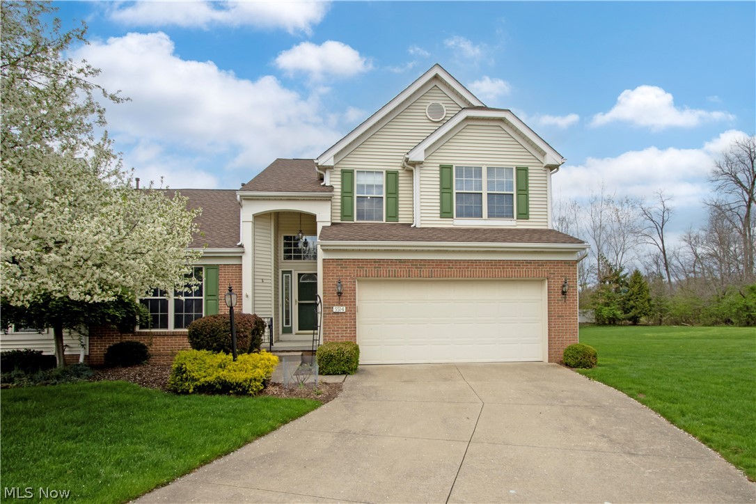 This beautifully maintained 3 bedroom, 3 bath home in Ridgewood Falls offers the kind of space, light, and layout that just feels right from the moment you walk in. The two-story great room is filled with natural light from the large windows and anchored by a bold fireplace that makes the space feel both open and grand.

The kitchen is clean, bright, and functional with white cabinetry, stainless steel appliances, and loads of storage including a pantry. There’s a breakfast bar for casual meals and a perfect spot for an eat-in table by the bay window. The space flows between the kitchen, dining, and living areas making this home easy to live in and a breeze to entertain.

With beautiful spring days here and summer just around the corner, the partially covered deck is a perfect place for entertaining or just for a gorgeous place to unwind for the day. Take advantage of the retractable awning for those days when the sunshine may be that little bit extra or the liquid sunshine is keeping life interesting.

Beautiful floors run throughout the main floor, adding practicality and continuity. Just off the foyer, you’ll find a flexible space that works well as an office, den, or second bedroom depending on your needs.

The first-floor owner’s suite offers privacy and comfort, complete with a remodeled en-suite featuring a double sink vanity, a large shower, deep tub, and a generous walk-in closet. Another full bath and laundry room round out the main level.

Upstairs, the loft adds another flexible space that could be perfect for a home office or could be finished for a fourth bedroom. Finally, the third bedroom and full bath finish out the second floor.

Major updates have already been taken care of, including the roof (2025), and laundry appliances (2025).
Enjoy low-maintenance living in a convenient location with easy access to I-71 and within the Highland School District.

This is a home that simply works—and one you’ll want to see in person.
