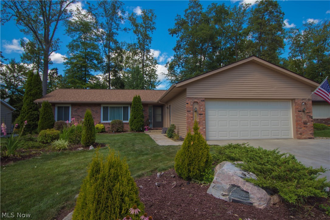 Lovely Ranch located in a desirable area of Strongsville.  This home boasts a cheery kitchen with granite countertops and island.  There is a spacious Family room with a cozy fireplace along with a large Recreation room in the Basement.   Large deck, perfect for entertaining, overlooks landscaped yard with privacy fence.  Many many updates with all the big tickets items already done for you!  House exterior painted (2019) Heat and AC (2018)  Windows (2018)  Dishwasher (2018) Flooring is engineered hardwood (2013) Stove/microwave/Fridge (2016) Driveway (2011) Roof (2010) Rec room finished with new carpet and glass block windows (2015) Convenient location close to many amenities including schools, shopping, dining and parks.  Located close to highways and the turnpike.  Home warranty added for your additional peace of mind.  Schedule your private showing of this home before it is gone!