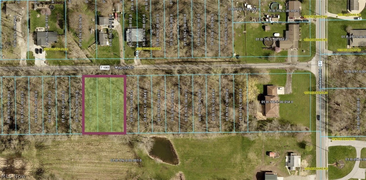 Great opportunity for a residential build! Three wooded lots (.1561 acres each) or .47 acre total, on beautiful
Magnolia Drive in Madison Township. Individual lots are 40'x170'. Paved road with existing houses on north side of the
street. $25,000 includes timber value. City water and sewer at the end of the street on Hubbard Road. Current homes
have septic and well. Lots are on existing paved street. 1/2 mile from Lake Erie, Madison Township Park, restaurants and
Vincent William Winery. Lots are three separate parcels, .46 acres each. Seller will combine parcels into one larger lot at
closing. Buyer is responsible for any building permits and approvals.