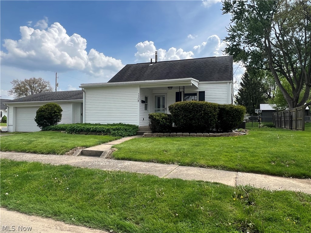 Attention all Car enthusiast!!  This neat and clean Bungalow has a 2 car attached garage plus a detached 5 car garage!  Nothing to do but move in!  New paint, newer furnace, hot water tank,  updated bathrooms, new flooring , fenced in back yard and a covered outside patio.  Great Massillon SW location, close to stores, schools, and downtown.  Call Patricia Dutton for all showings.
