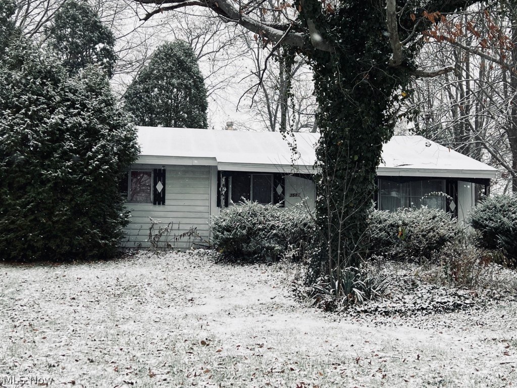 Imagine the possibilities. Three bedroom, two bath ranch with extra large lot. This ranch is in need of your decorating ideas. Approximately 1170 square feet of one floor living. Call today.