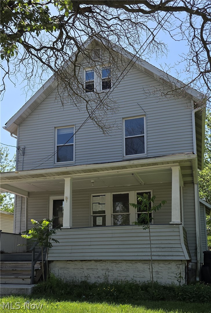 Welcome to 2278 11th Street SW in Akron - a spacious and versatile property that is perfect as either an owner-occupied home or an investment opportunity. With approximately 2,000 square feet of finished living space spread across three levels, this home offers room for everyone.

The main floor features a spacious living room, a generously sized dining room, and a large kitchen, along with fresh paint and new flooring that create a bright, welcoming atmosphere. Upstairs, you'll find three comfortable bedrooms and a roomy full bath. Two of the bedrooms showcase beautiful hardwood floors, adding warmth and character to the space. A bathroom connected sunroom overlooks the backyard and offers additional living space, office potential, or a relaxing retreat.

The finished third floor provides two additional bedrooms, making this home ideal for larger households, guests, or flexible work-from-home arrangements.

The lower level includes a laundry area and a convenient half bath. Major updates include newer roof, siding, and windows, as well as a new electrical panel installed in 2022.