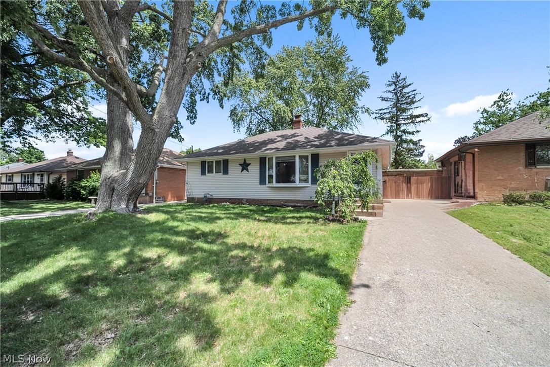 3-bedroom, ranch located in Sheffield Lake. This home offers a 988 sq. ft. of living space with hardwood floors throughout much of the main level. Features include a full basement providing additional storage or potential workspace, a covered back porch looking for a finishing touch, and a functional floor plan. Conveniently located near local parks, lake, schools, and shopping. Property does need work, bring your ideas and make it yours today.