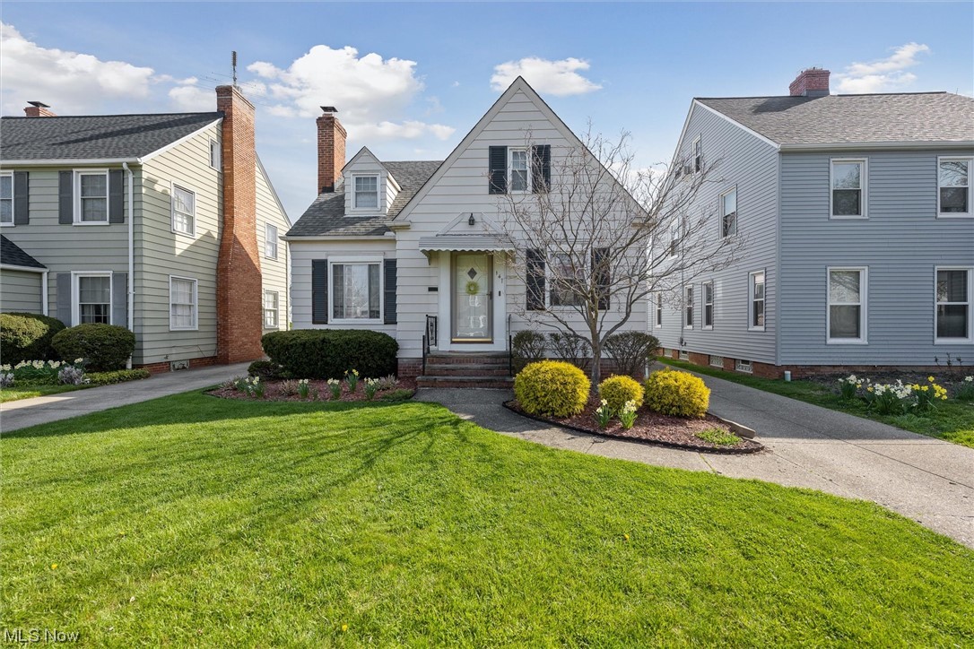 Welcome home to this charming 3 bedroom 2 bathroom cape cod style home located in the Edgecliff Beach Club community.  Enjoy life by the lake from your private beach club and park located just a short walk from your front door.   This well maintained home features two first floor bedrooms as well as a large bedroom and bonus room on the second floor.  In the basement you'll find a large family room perfect for entertaining as well as a second full bathroom and laundry area.  This home is just a few blocks away from restaurants, shopping and entertainment and quick access to freeways make getting around the Cleveland area a breeze.  Edgecliff Beachclub (membership optional) hosts a variety of fun events throughout the year and features a large playground, pavilion, club house, basketball and bocce courts, and a fishing pier. Schools, hospitals, Sims Park and Briardale golf course are all just a few minutes away as well.
