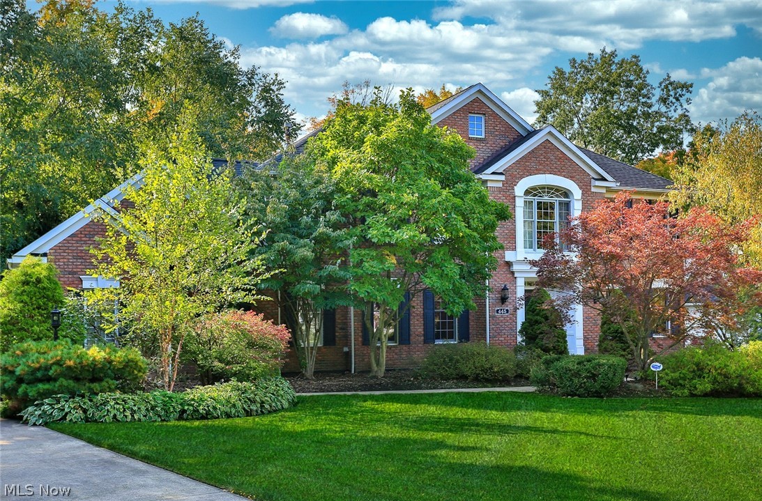 This is a Prestige Custom Built Center Hall Brick Colonial in  Woodview Estates.   Walk into a large two story entry way with formal dining  and living rooms.  The first floor office is just off the great room perfect for home study.  The large eat-in kitchen features hard wood floors double oven with stove and French doors leading to the expansive two tier deck on .81 acres of wooded privacy.  Great for the entertainer.  A finished lower level features wood laminate floors and a bonus room ready to complete as bathroom.  The second floor features a large master suite with walk in closet and glamour bath.  Two bedrooms feature a jack and Jill bathroom and a fourth bedroom with a private bathroom. 
This home has a  large side entry three car garage has tons of storage, sprinkler system, and much more