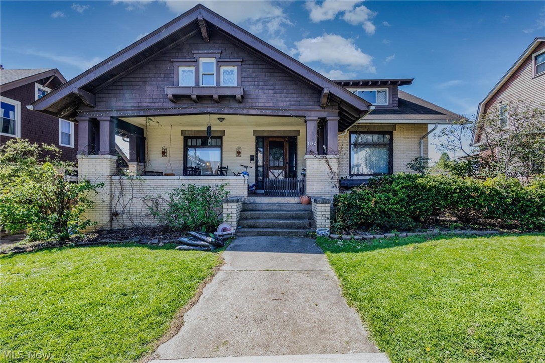 Don't miss this truly one-of-a-kind home offering an impressive combination of space, character, and functionality. Situated on an oversized lot for the neighborhood, this property also features a private driveway and a rare three-car garage, providing exceptional parking and storage. Step inside the home from the large front porch into to the living room that seamlessly transitions into the dining area, creating a welcoming space for everyday living and entertaining. The kitchen features a center island and convenient access to the first-floor laundry room. The main level offers two comfortable bedrooms and an updated full bathroom, while the upper level features a large versatile landing area with a full bath and spacious third bedroom. The full basement has abundant storage and endless potential to create additional finished living space to suit your needs. To top it all off, a brand-new roof is currently being installed, providing added value and peace of mind for the next owner. With its distinctive layout, generous living space, generously sized yard, and rare three-car garage, this home offers an opportunity that's hard to find. Schedule your private showing today!