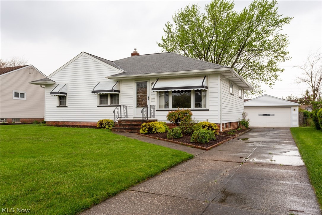 Clean Sharp well presented ranch. Eat in kitchen beautiful 3 season room 22x13 great for entertaining and Large family gatherings. Finished rec room in basement. 2 Full bathrooms. Great backyard with 2 car garage and attached expanded area for workshop. Vinyl siding 2013, Furnace 2006, Roof 1998. New Central Air installed 2018.