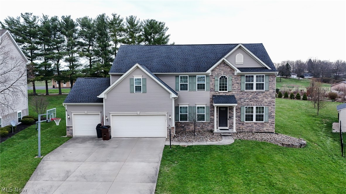 Welcome to this beautifully maintained 5-bedroom colonial offering over 3,000 sq ft of living space, perfectly designed for comfort, functionality, and entertaining. From the moment you arrive, you’ll love the curb appeal, spacious driveway, and attached 3-car garage (with one bay currently set up as a home gym).

Step inside to a well-thought-out layout featuring a private office, formal dining room, and an additional casual dining area overlooking the backyard—ideal for everyday living and hosting guests. The updated kitchen offers generous counter space, abundant cabinetry, and flows seamlessly into the main living areas.

Upstairs, you’ll find a convenient second-floor laundry room and spacious bedrooms, including a luxurious primary suite featuring a large sitting area (perfect for a media/projector setup), a walk-in closet, and a spa-like bathroom with garden tub. A second full bathroom includes double vanities for added convenience.

The recently finished basement adds incredible value with a 6th bedroom as bonus and additional living space, offering flexibility for guests, entertainment, or work-from-home needs.

Step outside to enjoy the large backyard and a two-tier (double-level) deck, perfect for outdoor gatherings and relaxation.

? Additional highlights:
Lot size 21,252 sqft
               Heated Garage!
 • Tons of storage throughout
 • Functional, flexible layout
 • Move-in ready condition

Property is being sold as-is.