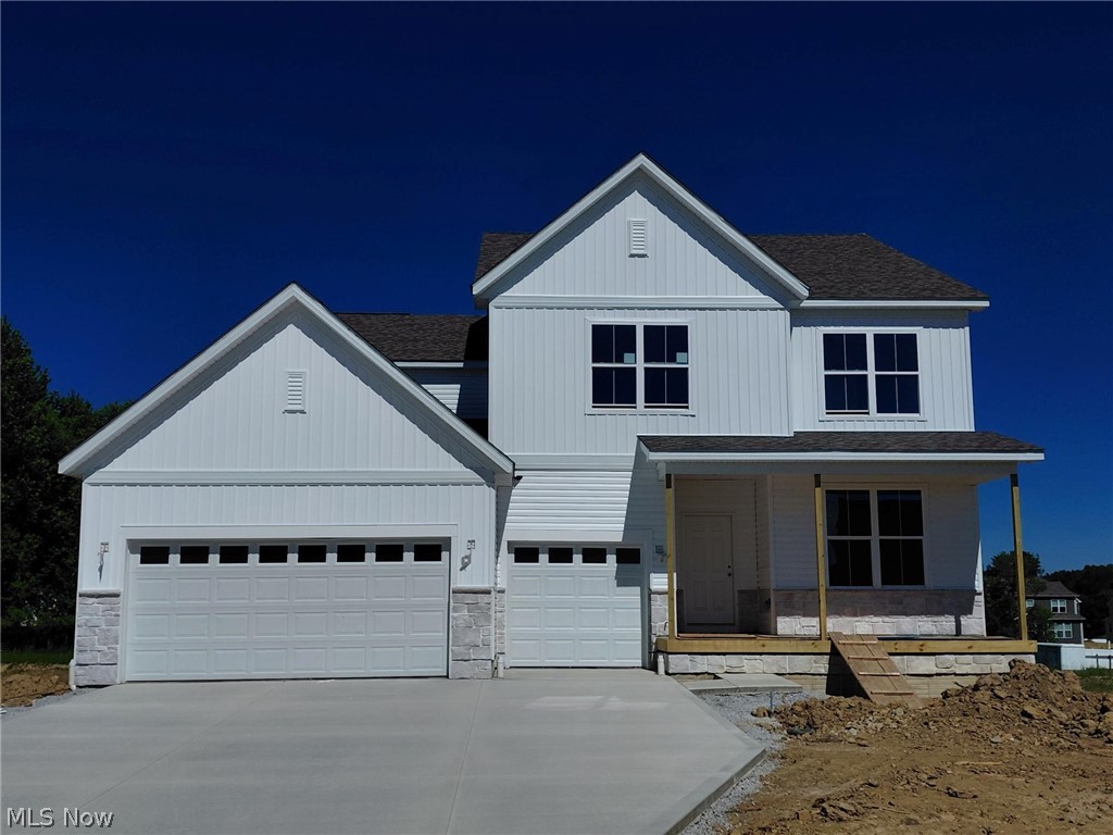 Stunning brand-new home in Millers Landing ready for its new owners this summer! Featuring a gourmet kitchen with built-in appliances, open space & natural daylight, perfect for hosting, entertaining and ideal for everyday life. Home includes quartz on all countertops, LVP flooring, adding elegance and durability, while a spacious mudroom and abundant storage ensure effortless organization. Owners room is privately tucked back on 2nd floor with breathtaking bathroom and large walk-in closet. A loft, 3 additional bedrooms with walk-in closets, full bath, and convenient laundry makes the 2nd floor a dream come true! Additional highlights include a 3-car garage, covered front porch, and daylight basement windows with 9’ ceilings.