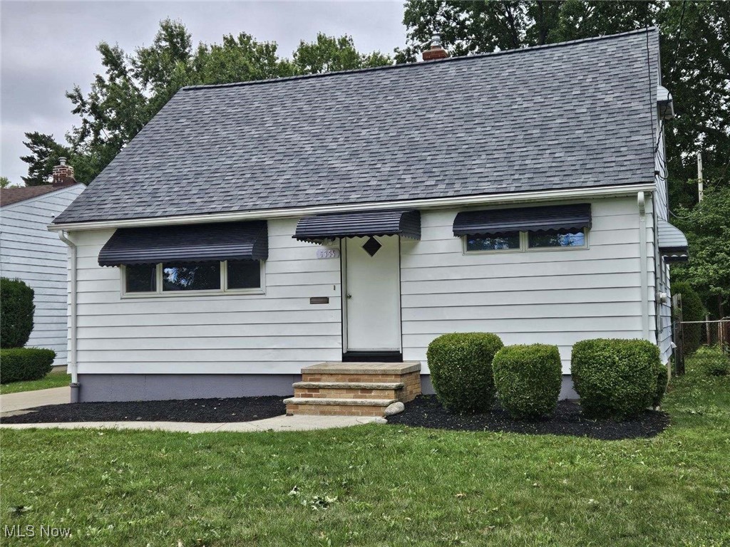 Welcome to this updated 4-bedroom, 2.5 bath Cape Cod home nestled in the heart of Brook Park! Boasting new renovations and ample space, this home is perfect for those seeking a move in ready home. Fresh paint, updated flooring and new light fixtures throughout most of the the home. Upon entry, you'll be greeted by the cozy living room, ideal for relaxing evenings or entertaining guests. The adjacent eat-in kitchen offers a delightful space for enjoying meals together, with plenty of room for culinary creativity with brand new white cabinetry, stone countertops and a subway tile backsplash. The main level also features two bedrooms, providing versatility for guests, home office, or whatever fits your lifestyle needs. Completing the main floor is an updated full bathroom, ensuring convenience for all occupants. Venture upstairs to discover two additional bedrooms and a convenient half bath, offering privacy and functionality. Downstairs, the spacious basement presents endless possibilities, equipped with a newly carpeted recreation area, a full bathroom, bonus room that provides plenty of storage, and separate laundry area. Step outside to the wooden deck, perfect for sipping morning coffee or enjoying the fresh air. The 2-car detached garage offers ample parking and more storage space. This home is ready for you to move in! Don't miss your chance to make this Brook Park gem your own!