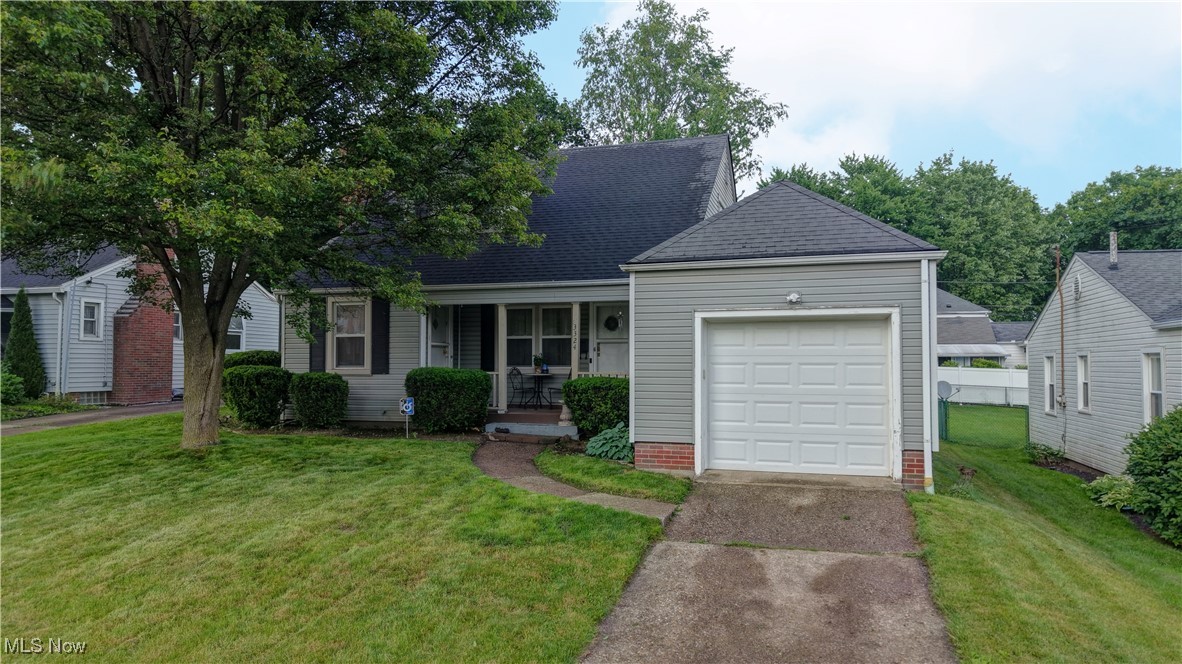 Welcome to this charming 4 bedroom, 2 bathroom bungalow in the heart of Canton! From the front porch you step into the open eat in kitchen with bright white cabinets and natural light. Next you will enter into the spacious living room, with a foyer, and a wood burning fireplace. Through the hallway you will find two generously sized bedrooms, which used to be one large room before split into two rooms, and a full bathroom. Upstairs you will find the remaining two bedrooms with another full bathroom and a cedar closet. In the basement you will find extra storage space, the laundry room and another wood burning fireplace. Don't miss out on this house, call for a private showing today!