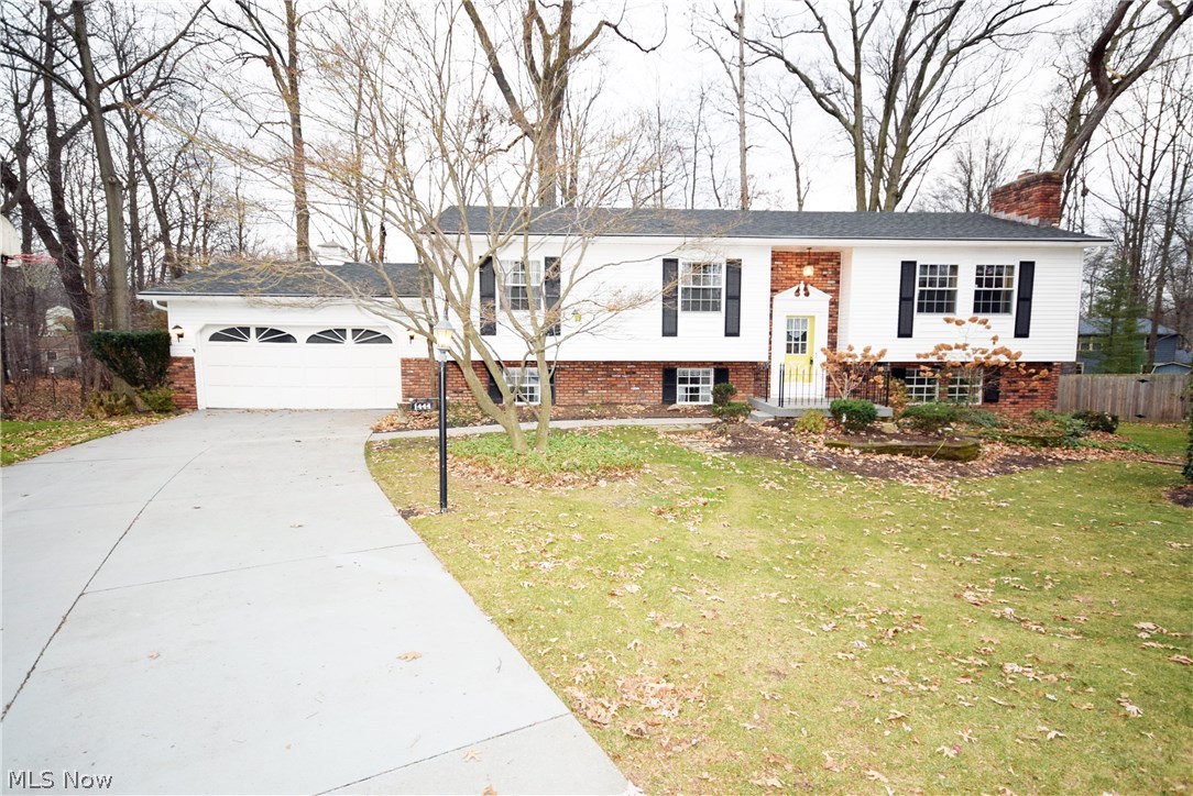 Must see updated and well maintained home with a great cul-de-sac setting and Stow schools!  Spacious kitchen with new porcelain tile floor (2015). Newer stainless appliances, and corian counter tops! Living room features a gas fireplace with barn beam mantel.  The first floor boasts a formal dining room, full updated bath, and three bedrooms!  Lower level has the fourth bedroom with built in shelving and another full updated bath.  The huge family room has a gas fireplace, bar and mini fridge perfect for entertaining. Enjoy the private park like setting in the newly carpeted sun room that also features new windows, or on the three level deck. KOI pond with fountain and shed complete this beautiful landscaped backyard.  No worries with this home, gutter guards help keep debris at bay, security system and America's Preferred Home Warranty.  Other updates include fresh paint and some carpet (2015), new furnace (2012), and a new roof in (2012)!  Don't miss out, take advantage of low inter