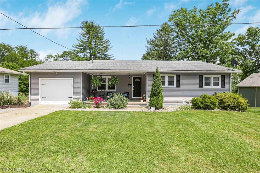 Welcome home to this charming and well-maintained ranch in the highly sought-after East Muskingum School District! Offering 3 bedrooms and 2 full baths—with the potential for a 4th bedroom in the finished lower level—this home provides the flexible space today’s buyers are looking for. The main floor features beautiful hardwood floors, three comfortable bedrooms, a full bath, and a charming kitchen complete with ample counter space, abundant cabinetry, and stainless steel appliances. The bright and welcoming living room is filled with natural light thanks to its massive windows overlooking the backyard, creating a warm and inviting space to relax or gather with family and friends. Downstairs, the fully finished walkout basement expands your living space with a spacious family room centered around a cozy gas fireplace, a bar area that’s perfect for entertaining, a second full bath, and a possible fourth bedroom, home office, or flex space. The home’s layout blends timeless character with thoughtful updates, making it truly move-in ready. Step outside onto the large deck overlooking the backyard, creating the perfect setting for relaxing, grilling, or hosting family and friends. A one-car attached garage adds everyday convenience, while the home’s wonderful combination of modern updates and classic charm makes it one you won’t want to miss. This versatile ranch offers the perfect blend of comfort, character, and functionality. Schedule your private showing today!