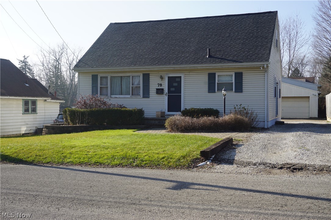 3 Bedroom Cape with huge 5-plus car garage, ideal for the car enthusiast, hobbyist, and more! Garage features include gas heater, ventilation fan, extra ceiling height, 240AC, door opener. Additional driveway parking. Private back yard. Roof approx. 1 year old.  Ideal home for entertaining with a multi-level back deck with patio door from house and Basement Rec Room including pool table, cut-out bar countertop, and corner gas fireplace. Eat in kitchen with appliances and ample cabinets. Extra large bedroom on second floor. Home warranty included! Must see! Wont last!