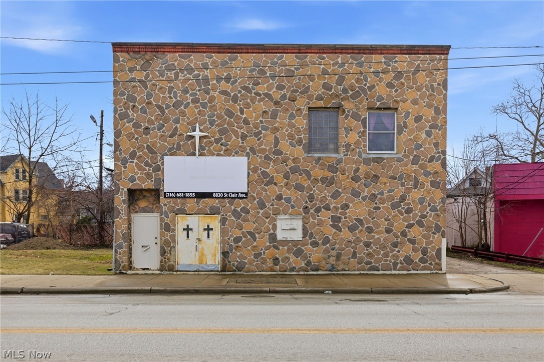 Attention Investors! Mixed-Use Opportunity with Strong Value-Add Potential!

Positioned along the rapidly evolving St. Clair corridor, 8834 St. Clair Ave presents a rare opportunity to reposition a nearly 4,000-square-foot mixed-use property in Cleveland’s St. Clair–Superior neighborhood.

Formerly used as a church, the property features a large open main-level space that offers flexibility for a variety of commercial, community, or redevelopment uses. Recent capital improvements include a newer roof and waterproofed basement, helping to reduce immediate renovation costs.

A major value-add component is the second-floor residential unit with a separate entrance, offering 4 bedrooms and 1 full bathroom. Once renovated, this unit has the potential to generate approximately $1,800 per month in rental income, creating an additional revenue stream and enhancing overall return on investment.

Investors will appreciate the opportunity to create multiple streams of income by combining commercial use on the main level with residential cash flow above. There is also the potential to purchase the adjacent lot, providing additional parking or future expansion opportunities.

Conveniently located near the Cleveland Cultural Gardens with quick access to major highways, this property is situated in an area experiencing ongoing revitalization and investment.

Whether you're a developer, investor, nonprofit, or entrepreneur, this is a compelling opportunity to unlock significant upside in one of Cleveland’s emerging corridors.