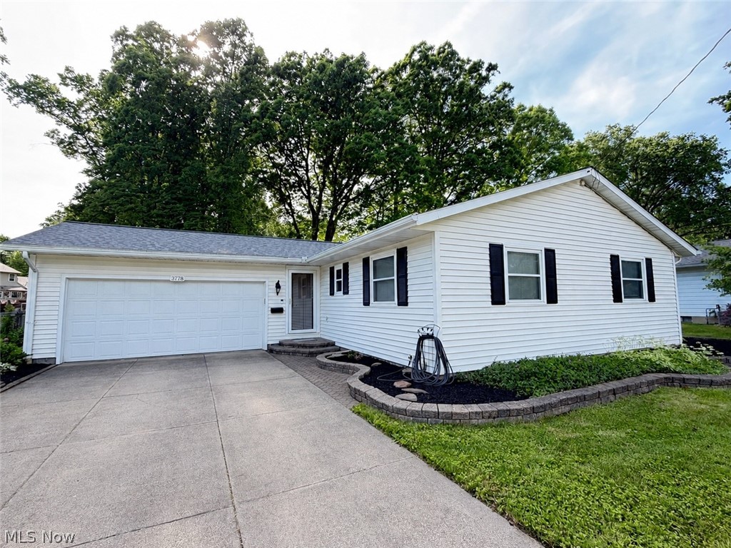 Photos coming Thursday. Showings start Friday! Welcome to 3778 Vira Rd, a turnkey ranch in the heart of Stow offering comfort, updates, and easy everyday living. This well-maintained 3-bedroom, 3-full-bath home features 1,264 square feet above grade, plus approximately 400 additional finished square feet in the lower level, giving you the extra space today’s buyers are looking for.
The main level offers a functional ranch layout with comfortable living space, hardwood floors, a well-appointed kitchen, and three bedrooms, including convenient full-bath access master. The finished basement adds valuable flexibility with additional living/rec space, a full bath, and a bar area, perfect for entertaining, watching the game, or creating a second hangout zone. All new roof in 2023 and a new refrigerator in 2026. All appliances convey, including the washer, dryer, and basement bar refrigerators. For added peace of mind, the seller is also offering a home warranty. Move-in ready, well cared for, and located in a desirable Stow neighborhood, this home is ready for its next owner to unpack and enjoy. Open houses Thursday evening, Saturday and Sunday.