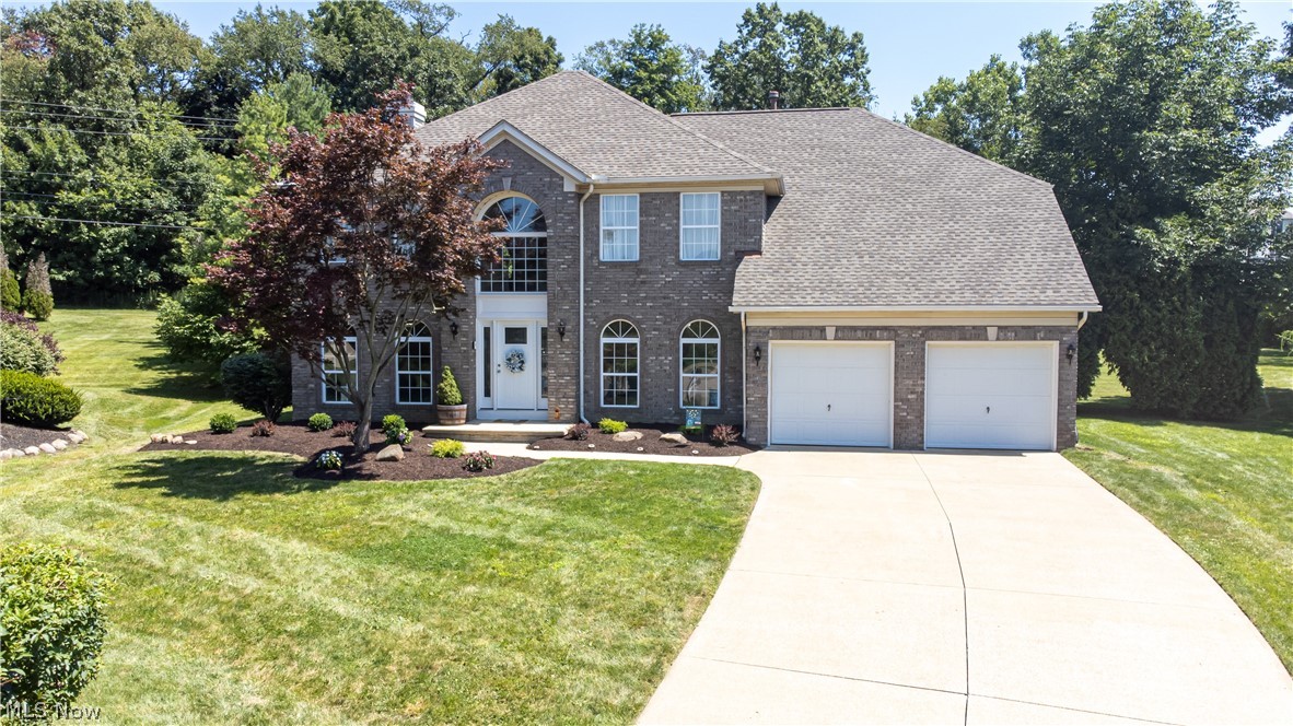 Crisp, clean, and neutral, this colonial offers many extras! Updated white kitchen with granite, subway tile backsplash,
and island with a live-edge wood countertop, plus a walk-in pantry. Newer laminate flooring throughout the whole first
floor, which also features a laundry/mudroom, and the 5th bedroom which could easily become an office, playroom, or
guest room. Large living room with a gas fireplace, and sliders out to the huge deck. The two-story foyer leads up to the
second floor which features an updated hall bath, three good-sized bedrooms, and a reading nook. The show stopper is
the enormous master with a sitting area, two walk-in closets, and a gorgeous updated spa-like bathroom featuring a
soaking tub. Plus, even more space in the wide-open finished basement. All located on a quiet cul-de-sac just off of S.
Hametown, just a short distance from many restaurants and shopping. Flooring, roof, furnace, A/C - all 2018!