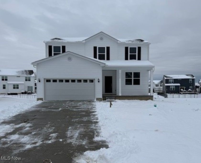 Possible lease purchase! Rare Opportunity to rent a Brand-New Home in Emerald Woods, Columbia Station.  
Newly, constructed Colonial  2,264 sq/ft with an oversized 2-car garage. Featuring 4 bedrooms, loft, 2.5 baths & desirable 2nd fl laundry. The first-floor office is perfect for today’s work-from-home lifestyle. The bright, fully applianced kitchen includes a center island and pantry and opens seamlessly to an expanded great room, creating an ideal layout for everyday living and entertaining. 
Columbia Local Schools. Conveniently located near Grocery, Fitness, Shopping, Dining, & Medical Services. Close to Interstate-71 & Ohio Turnpike. 35 Mins to Downtown Cleveland/20 Mins to Cleveland Airport. Community features over 140 acres of common area with water features and wooded views!  Home is vacant - attached photos with furnishings are from a model home - disclosure in description with individual photos in mls . Multiple Rental Options Available: 
UNFURNISHED: $3,000 per month (in consideration of no lawn or deck until Fall) 
FURNISHED: Option to rent as a corporate furnished home rent tbd.  
LEASE PURCHASE : $3000 per month. Possible options available.
Qualification Guidelines: *Verifiable gross monthly income of at least 3X the rent ($9000/month) *Minimum credit score of 680 and satisfactory credit history  *No recent evictions *All adults 18+ required to make application via TransUnion Smart-Move with a $47 non-refundable tenant application fee *No pets, no subleasing, no smoking *First and last months rent and security deposit of $2000 due upon signing.  Agent owned.