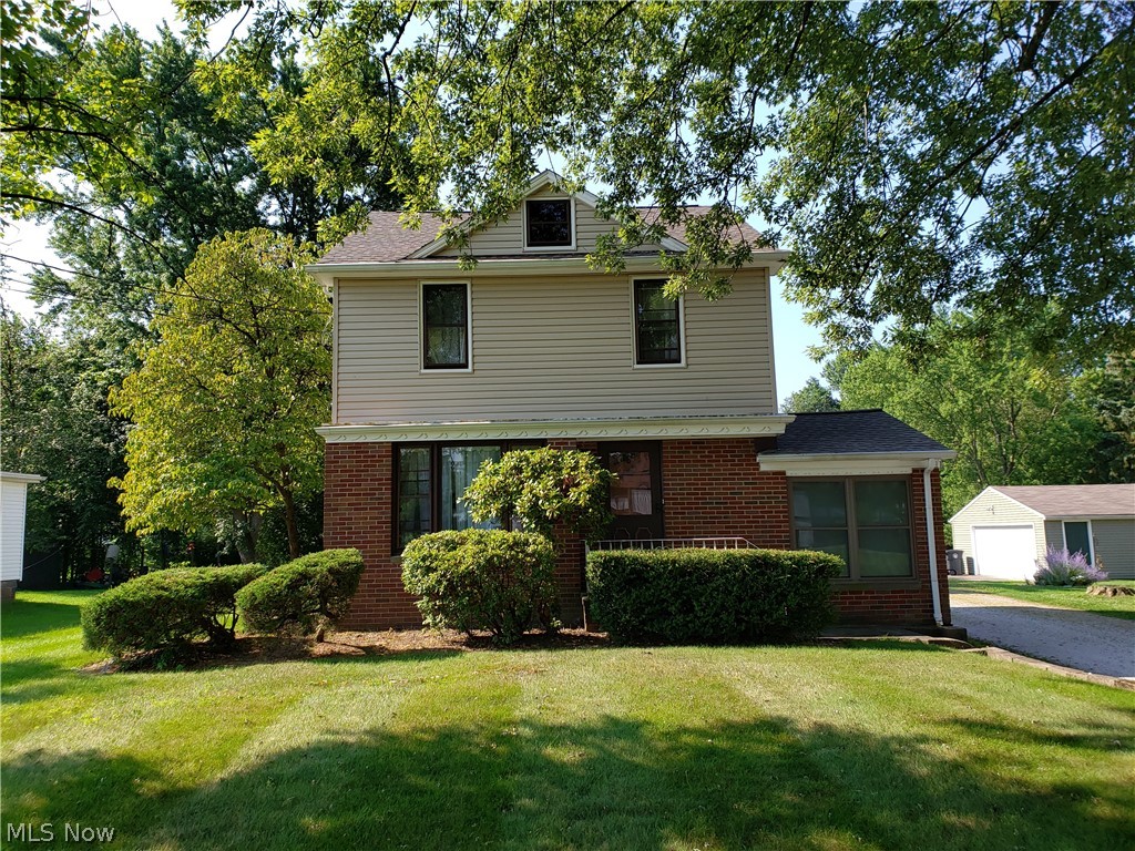 Nicely maintained 3 bedroom colonial on half acre lot. This home has an updated kitchen with stainless appliances, extra dinette area with architecturally pleasing tray ceilings. The three season sun room allows for a peaceful retreat. The bedrooms are generously sized and the master bedroom has a built in desk area that can be used for any need one would chose. On the first floor there is an office area with built in shelving that can also be used as a play room, or family activity room. The 3 car garage with attic will allow extra storage for automobiles, tools, or household items. The over sized city lot creates another outside space. The central air and furnace are about 4 years old and the roof and siding are approximately 8 years old.  Top this all off with an upgraded 150 amp electrical panel and you have a move in ready home!