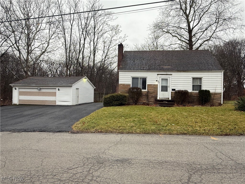 Looking for an amazing investment opportunity or a great place to make your next address, This cape is ready for a new owner with tons of potential. Sitting on a double lot, this home has a privacy fenced back yard and offers a HUGE detached two car garage. Extra parking as well off the drive to give plenty of space for your vehicles. Entering into this cape cod, there is a spacious living room with a fireplace. The kitchen has plenty of cabinet space and room for your dining table in the dinette. Two first floor bedrooms and a full bath complete the first floor. Upstairs is a large bedroom and a second multi purpose area that would be a nice office/study area. The basement is open and has laundry set up, plus lots of storage space. If you are looking for someplace to call home, or would like to expand your investment portfolio, this may be one to consider! Excellent rental income potential here. Call today.