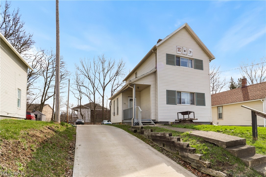 This property offers a solid foundation with major recent mechanical upgrades, featuring a brand-new roof (2025) and a new furnace installed in 2024. Infrastructure peace of mind is furthered by a 2021 water heater, a new main water line to the street installed in 2019, and a driveway replaced around 2020. Recent maintenance includes professional front tree removal and gutter cleaning completed in 2025, alongside the addition of a new washer in 2024. The home includes an extensive value-add improvement plan, providing a clear path to increased equity through a new upstairs bathroom with updated plumbing, kitchen modernization with new countertops and lighting, and new LVP flooring throughout. For an investor, this property is a low-overhead addition as the tenant currently pays all utilities, which average between $345 and $405 per month total. This residence is available for individual purchase or as a key component of a larger investment portfolio along Brown Street. Acquiring this property in conjunction with neighboring units at 499, 505, and 517 Brown St presents a premier opportunity to scale your real estate footprint in the Akron market with a concentrated block of high-potential assets. Seller Financing available for the full portfolio of properties.