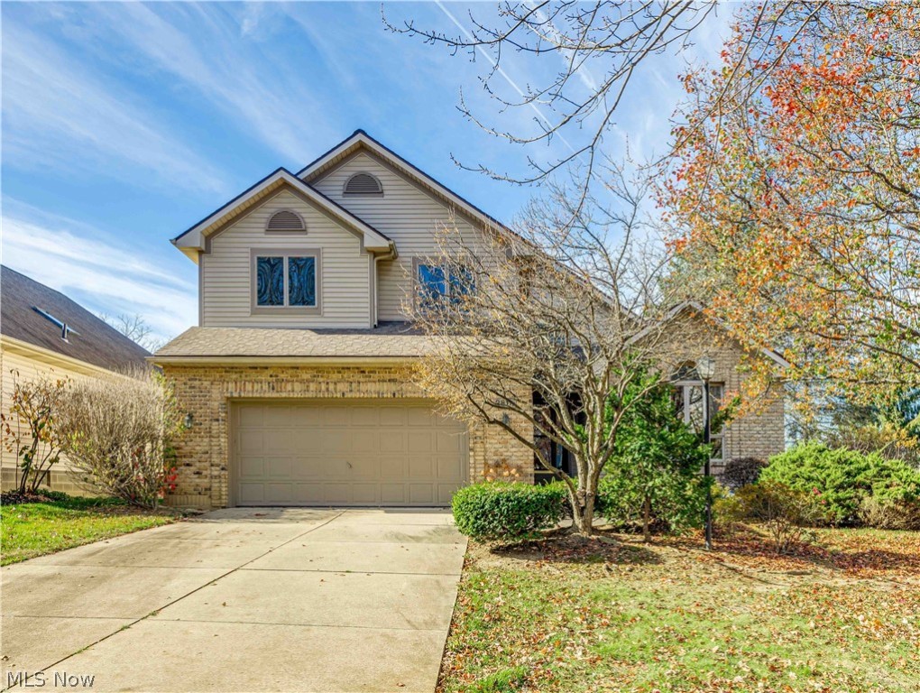 Have you ever hoped that a home would become available in a particular Development?  Well, here it is! 2810 Valley Rd Cuyahoga Falls is located in the very sought-after community of Normandy Village at Cross Creek. This stand-alone condo boasts over 2750 sq. ft. PLUS an additional 600+ sq. ft. in the finished walk out basement. Featuring a massive kitchen with a large pantry, first floor master with 10x7 walk-in closet and ensuite bath, 1st floor laundry, ½ bath, two story great room with gas fireplace and fabulous views of the pond, and a cozy den/office on the main level.  A loft area, two large bedrooms and a full bath completes the second floor. The lower level offers a huge family room with a stone fireplace, bar that includes a sink and mini fridge, sliders that overlook the pond, and the full-size pool table that remains with the home.  An additional finished room with bayed wall of windows that overlooks the pond, lots of storage, and a sizable cedar closet completes the unbeli