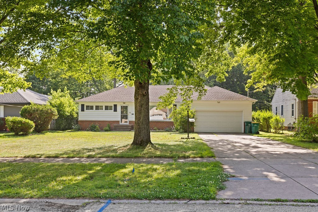 Welcome home to this beautifully remodeled 3-bedroom, 1.5-bath ranch, perfectly situated on a quiet street in one of the area’s most convenient locations. Renovated in 2020, this move-in ready home offers modern finishes, a functional floor plan, and a fully finished basement that provides valuable additional living space for a family room, home office, gym, or recreation area. Step outside to a newly built deck overlooking a spacious, private backyard—ideal for relaxing or entertaining. Enjoy the convenience of being just around the corner from the brand-new Meijer and the exciting Belle Oaks Marketplace redevelopment, offering shopping, dining, and everyday amenities just minutes away. Two year old hot tub may be included with an acceptable offer. APHW is included. Don’t miss this incredible opportunity to own a beautifully updated home in a thriving location!