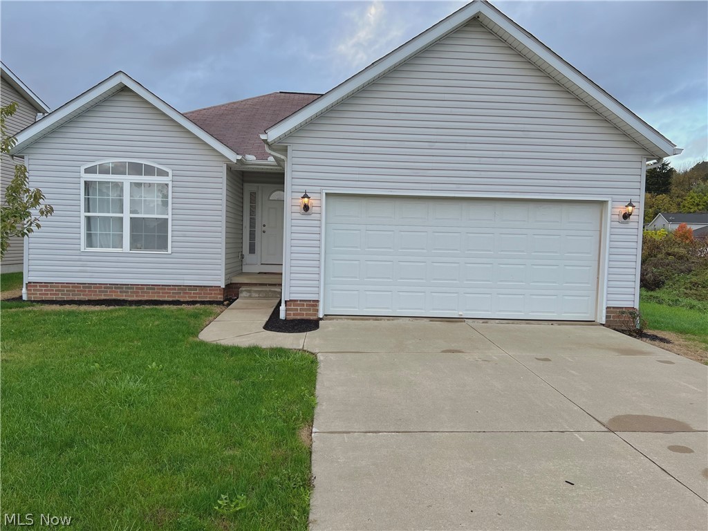 Welcome home to this spacious ranch with a wide-open concept! Built in 2008, this two-bed, two-bath has been very well-maintained and has several updates including new vinyl flooring, a new backyard fence, newer air conditioning system and new countertops. This home is completely move-in ready as all appliances stay, including washer and dryer!
Relax in the 5' soaking tub in the master bathroom or entertain in the private, fenced-in back yard.
The basement is very clean and in perfect condition to be finished however you'd like!