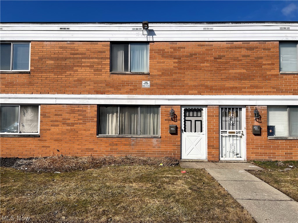 Lots of potential in this 2-bedroom condo -  convenient location, ready for an a make-over! Spacious living room on first floor adjoins large kitchen area, half bath on first floor, laundry and mechanicals as well. Second floor has two generous bedrooms, and a full bath. Fenced back yard will provide a nice area for summertime enjoyment!  Close to everything! See it today!