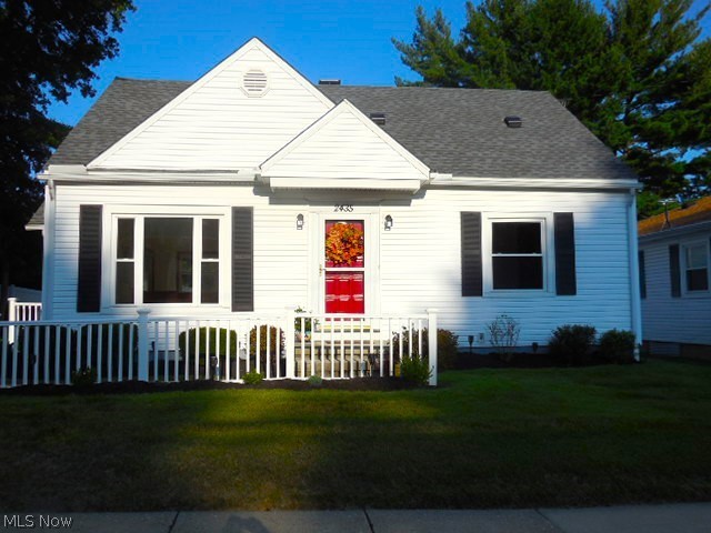 A home for making memories! You will always be glad that you entered into this invitingly priced 3-bedroom home that has been well maintained with several updates. The interior of the home has a fresh coat of paint. Enjoy the hardwood floors in the living room and bedrooms. (Bedroom #2 on the first floor has hardwood under the present flooring) This bedroom was a first-floor laundry at one time.  UPDATES - Siding, windows, shutters, gutters and down spouts replaced in 2009. Roof 2020. Driveway is under 10 years old. Water proofing completed in 2015. Furnace 2012, Hot water tank 2019. Refinished kitchen countertops and back splash 8/2022. Bathroom flooring, toilet, reglazing of the bathtub 8/2022. Replaced lighting fixtures, switches, GFIs, and all outlets 8/2022. updated electric panel box, Dehumidifier is not included in the sale of the home. Appliances are a gift to the buyer; however, they are not guaranteed. Close to oak park! Please put this on your 'A" list of homes to preview. H