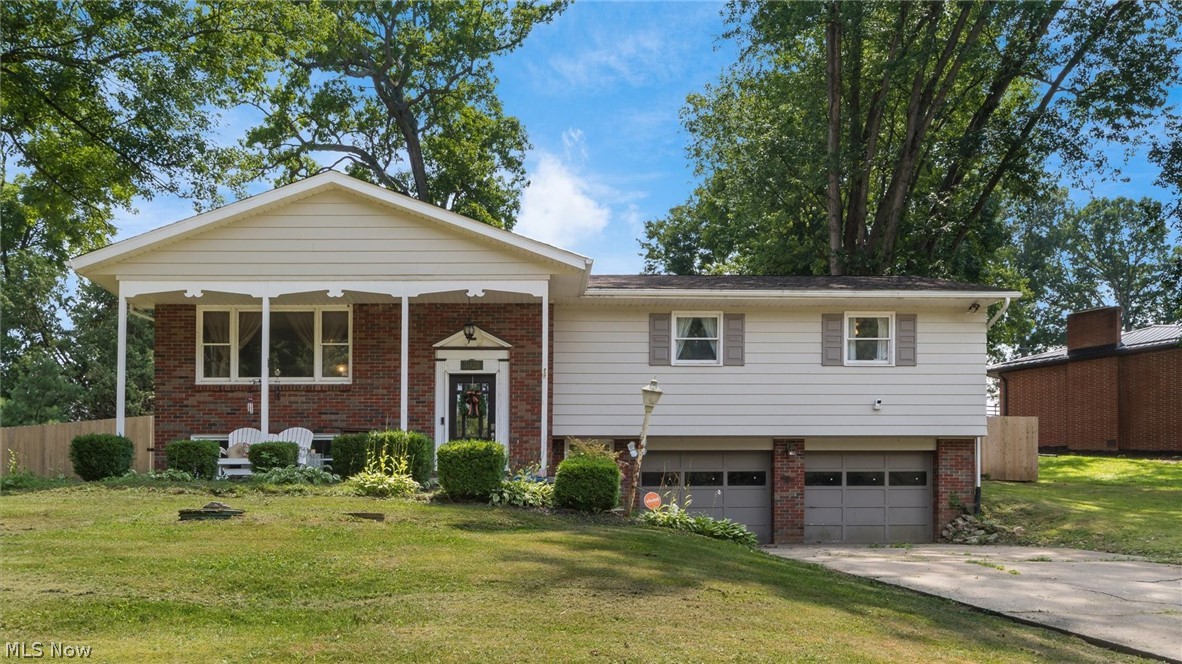 Spacious, updated, and ready to welcome its next owners! This 3-bedroom, 2½-bath split-foyer home is located right in the heart of the West Muskingum School District and offers comfortable living space on both levels. The main floor features a large, light-filled living room and a roomy kitchen with abundant cabinetry and access to the back deck.
The finished lower level adds even more versatility with a large family or recreation room, a separate office or flex room, and a convenient half bath. Outside, enjoy the covered front porch, attached two-car garage, mature shade trees, back deck, and an expansive backyard fully enclosed by a beautiful Amish-built cedar fence installed in 2025.
Many of the big updates are already complete, including a new roof and gutters in 2022, a Rheem furnace installed in 2018, updated flooring throughout several areas, remodeled bathrooms, new light fixtures and ceiling fans, and new front and sliding glass doors. Additional features include a reverse osmosis water system at the kitchen sink, an upgraded high-capacity sump pump, and Vivint home-security hardware throughout the house that will stay with the property, including the keypad, door and window sensors. The sellers are ready to make a move—come see all this home has to offer!